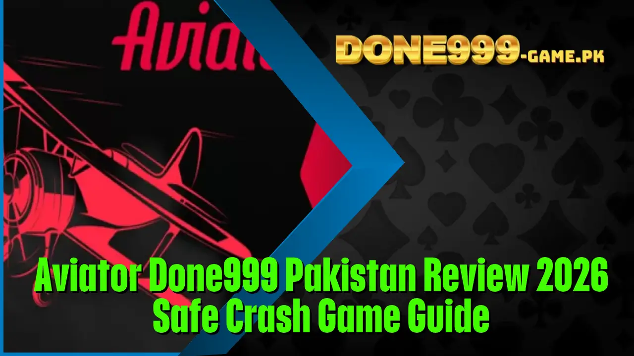 Aviator Done999 Pakistan Review 2026 Safe Crash Game Guide 1 Aviator Done999 Pakistan Review 2026 Safe Crash Game Guide