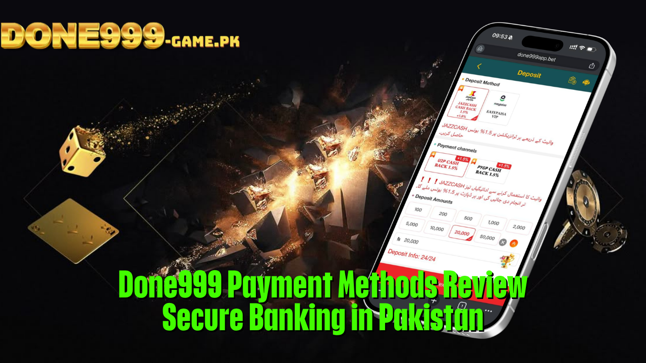 Done999 Payment Methods Review Secure Banking in Pakistan 1 Done999 Payment Methods Review Secure Banking in Pakistan