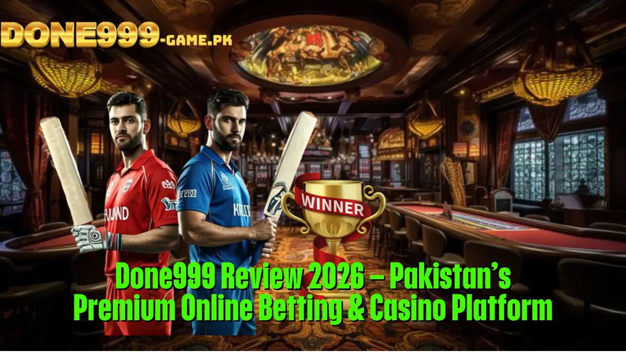 Done999 Review 2026 – Pakistan’s Premium Online Betting & Casino Platform 1 Done999 Review 2026 – Pakistan’s Premium Online Betting & Casino Platform