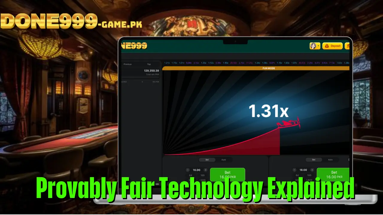 Aviator Done999 Pakistan Review 2026 Safe Crash Game Guide 2 Provably Fair Technology Explained