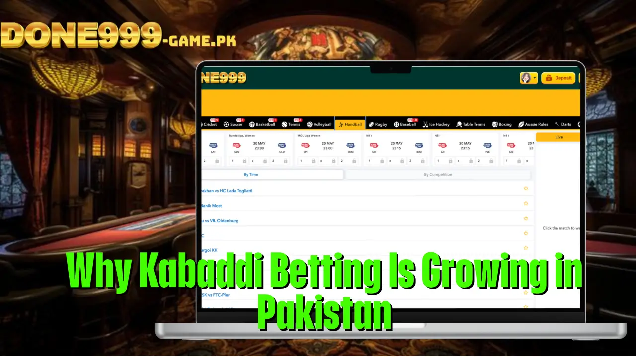 Kabaddi Betting Online Done999 Pakistan Review and Betting Guide 2 Why Kabaddi Betting Is Growing in Pakistan